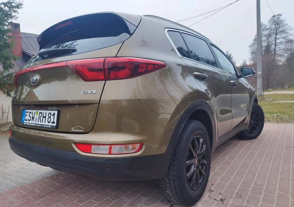 Kia Sportage cena 58000 przebieg: 113200, rok produkcji 2017 z Miastko małe 497